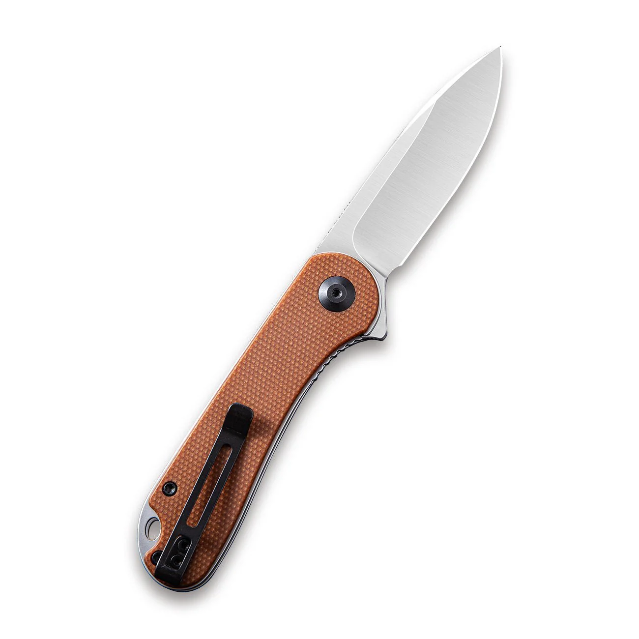 CIVIVI Elementum Flipper Knife Micarta Handle (2.96" D2 Blade) C907M - Image 2