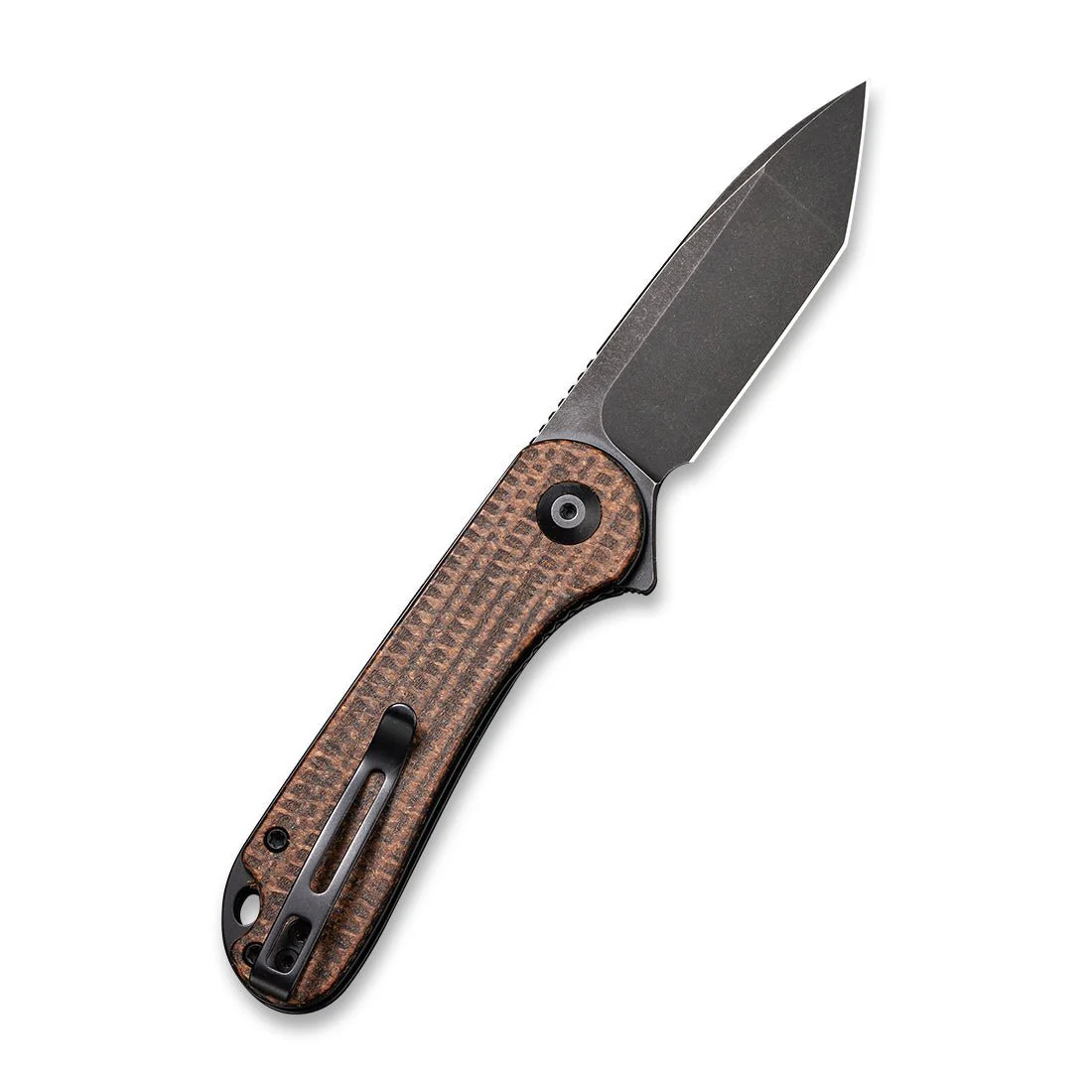 CIVIVI Elementum Flipper Knife Micarta Handle (2.96" D2 Blade) C907T-C - Image 2