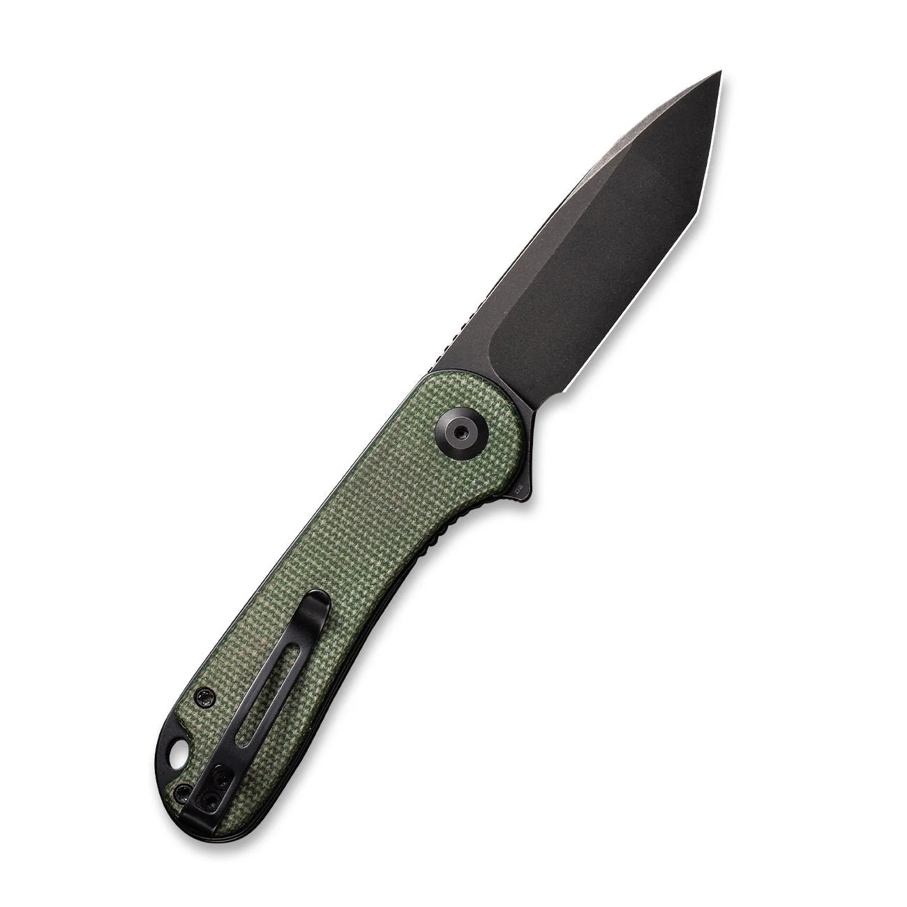 CIVIVI Elementum Flipper Knife Micarta Handle (2.96" D2 Blade) C907T-E - Image 2