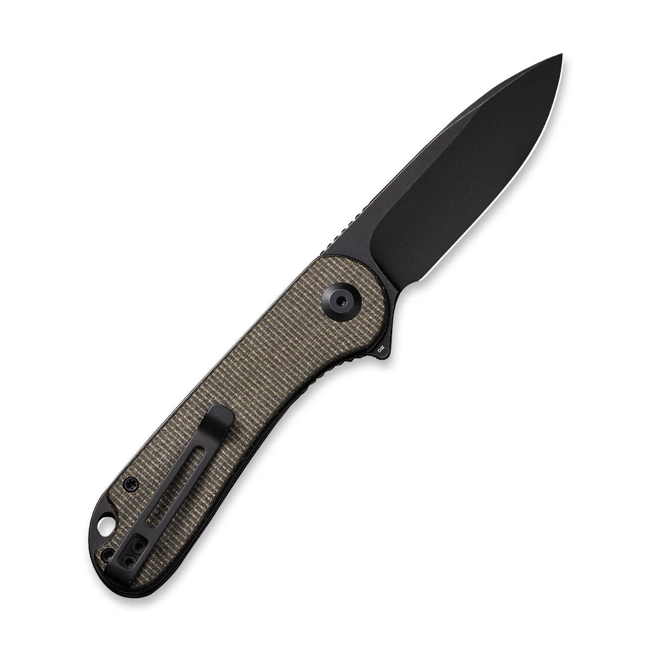CIVIVI Elementum Flipper Knife Micarta Handle (2.96" D2 Blade) C907Z - Image 2