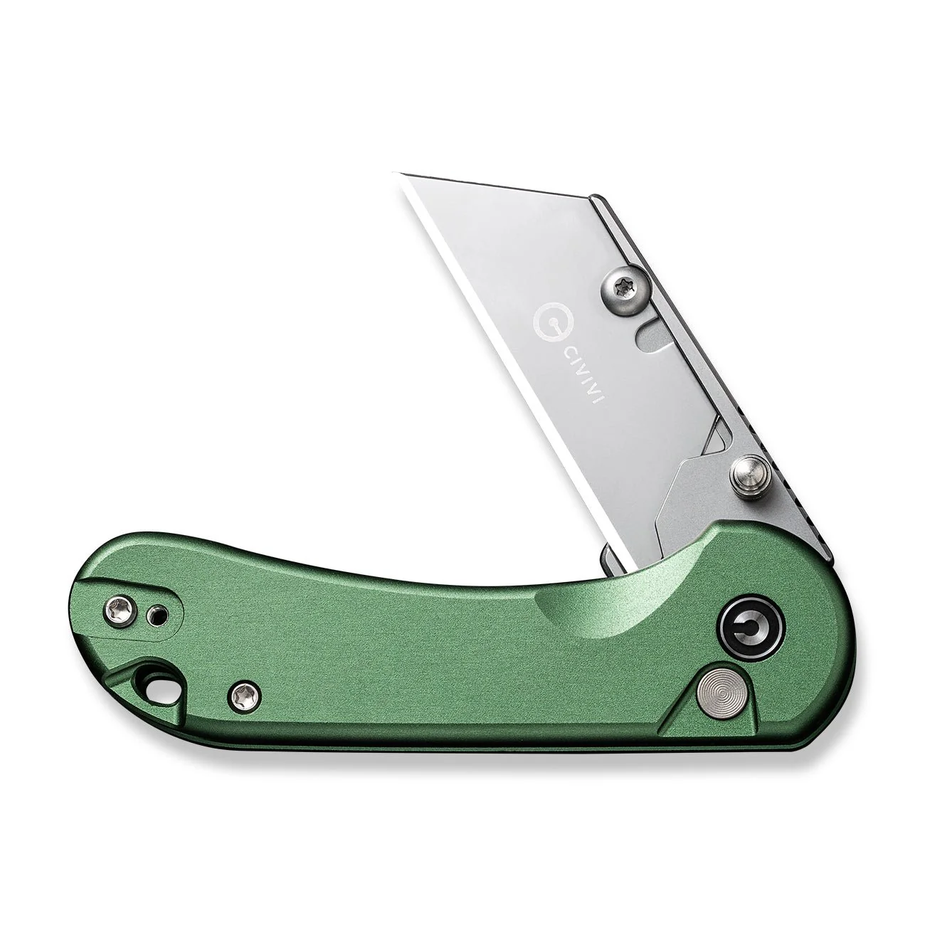 CIVIVI Elementum Utility Thumb Stud & Button Lock Knife Aluminum Handle (2.26" S/S Blade Holder & 6Cr13 Blade) C23039B-3 - Image 11