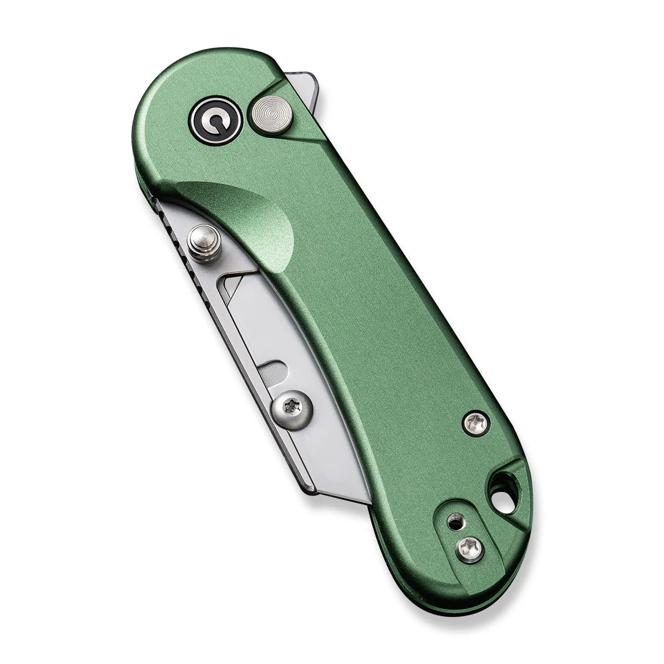 CIVIVI Elementum Utility Thumb Stud & Button Lock Knife Aluminum Handle (2.26" S/S Blade Holder & 6Cr13 Blade) C23039B-3 - Image 12