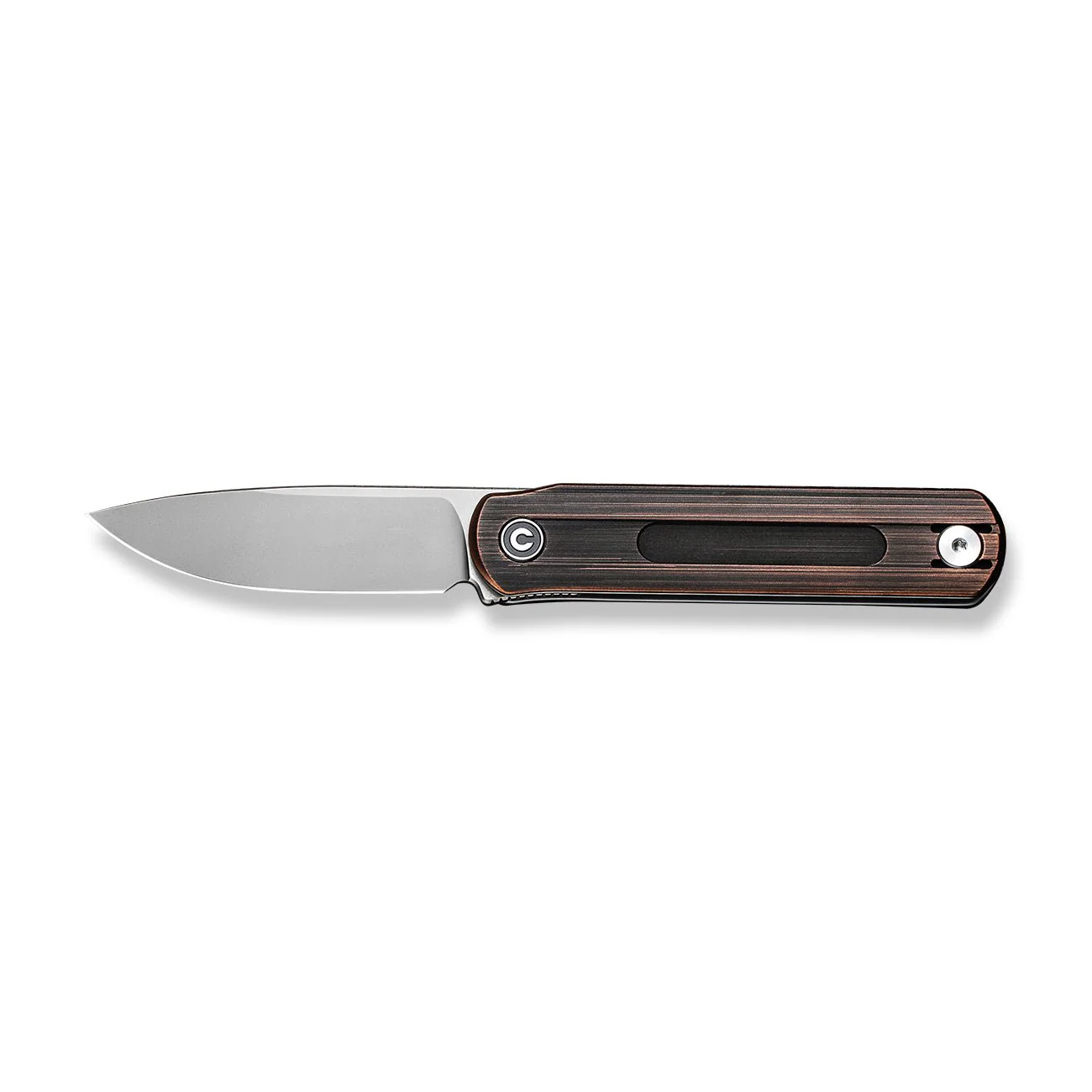 CIVIVI Foldis Slip Joint & Top Flipper Knife Copper Handle (2.67" Nitro-V Blade) C21044-1 - Image 11