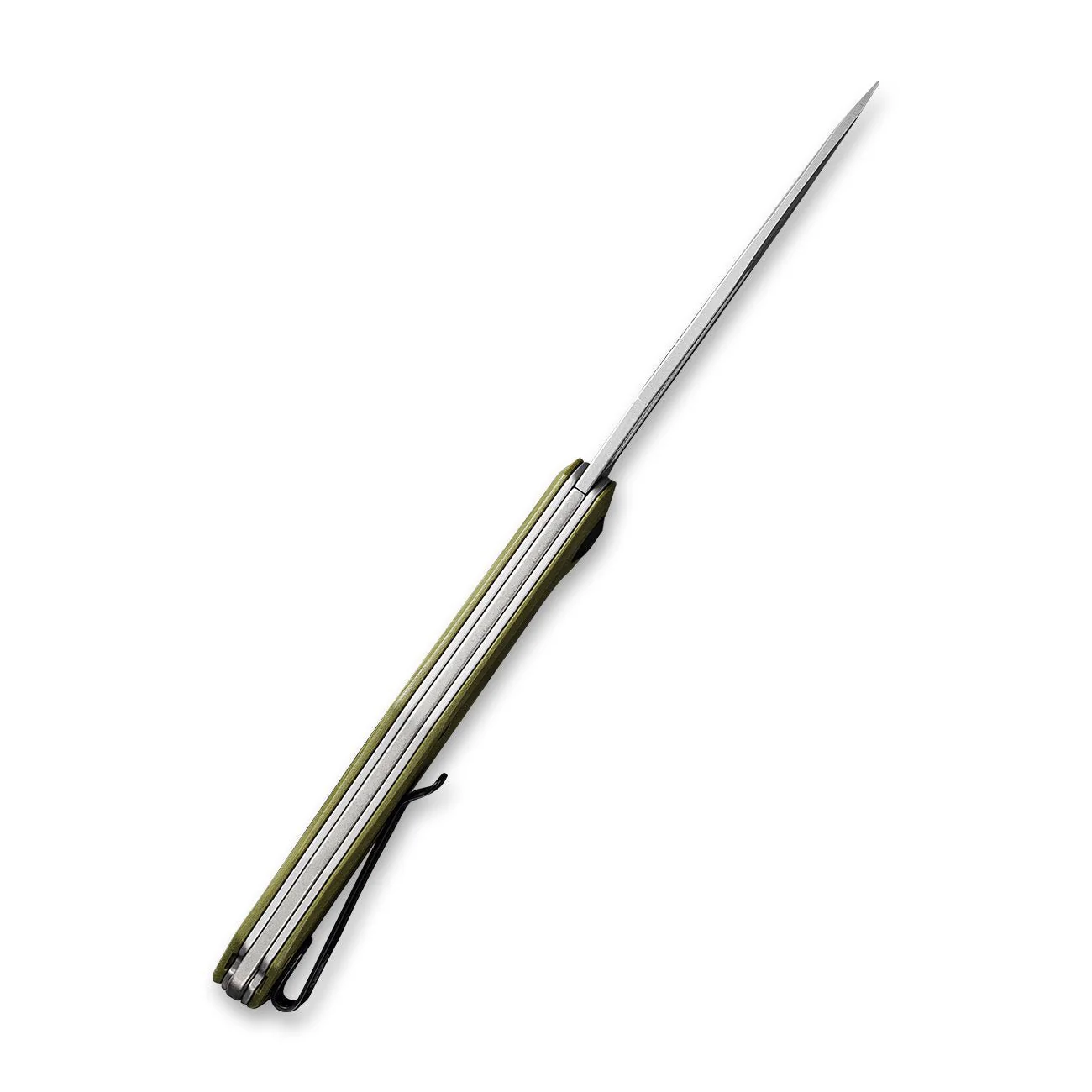 CIVIVI Fracture Slip Joint & Thumb Hole Knife G10 Handle (3.35" 8Cr14MoV Tanto Blade) C2008A - Image 7