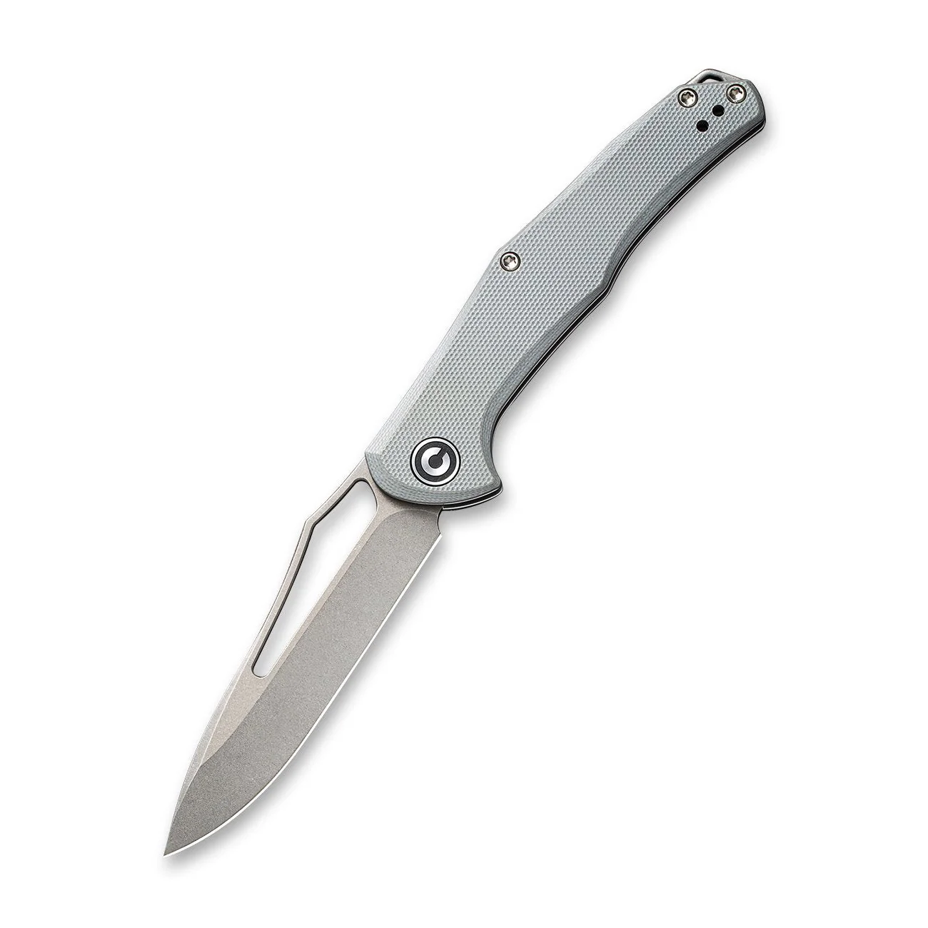 CIVIVI Fracture Slip Joint & Thumb Hole Knife G10 Handle (3.35" 8Cr14MoV Blade) C2009B - Image 3