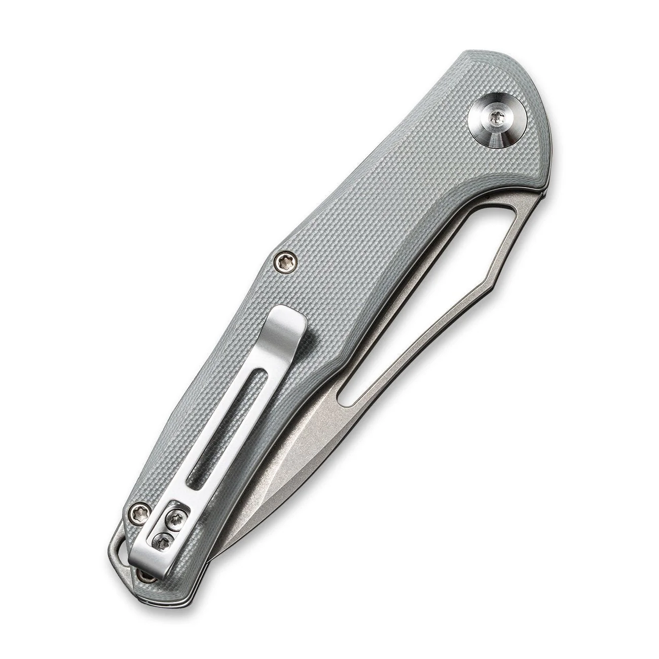 CIVIVI Fracture Slip Joint & Thumb Hole Knife G10 Handle (3.35" 8Cr14MoV Blade) C2009B - Image 6