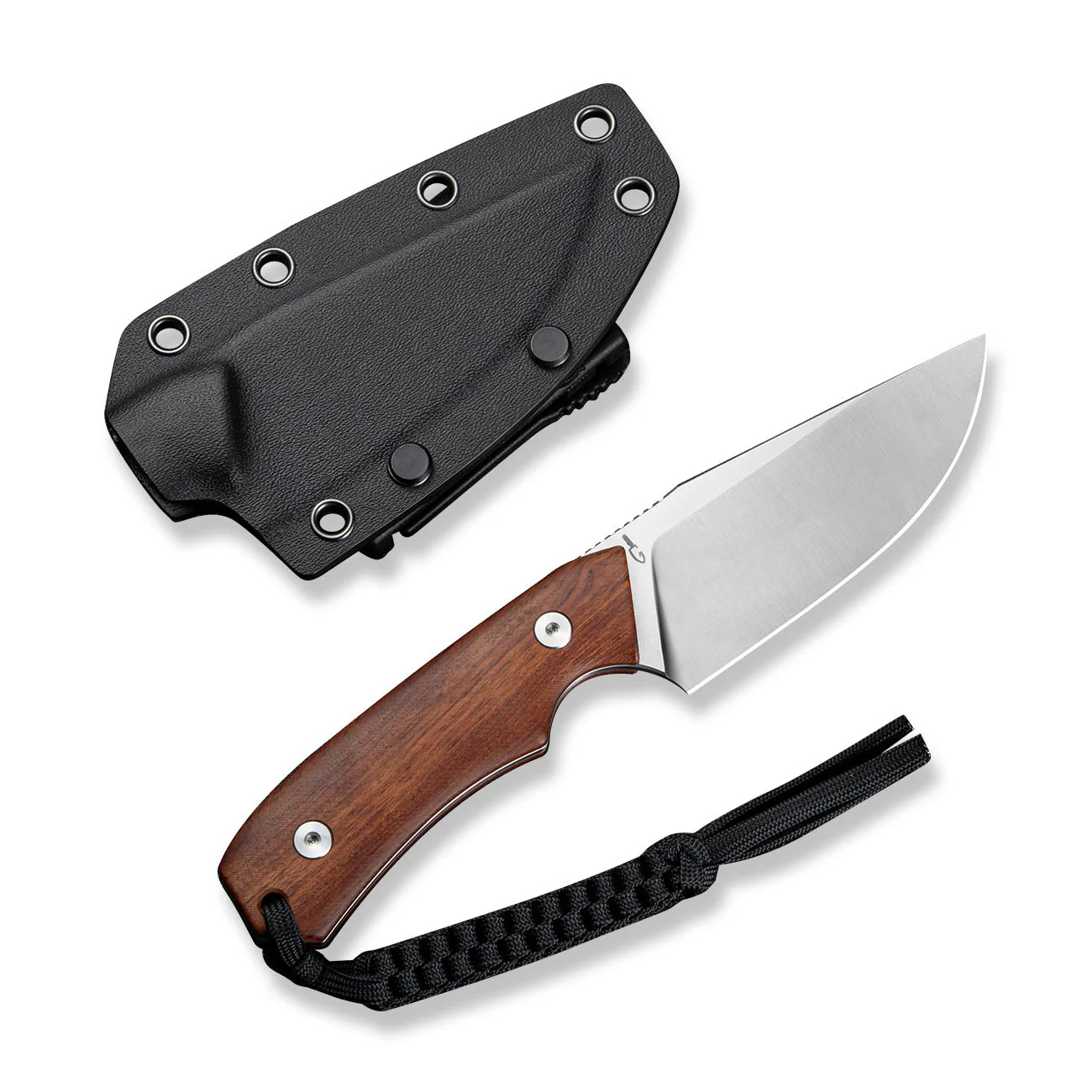 CIVIVI Gander Fixed Blade Knife Wood Handle (3.63" 14C28N Blade) C24058B-3 - Image 6