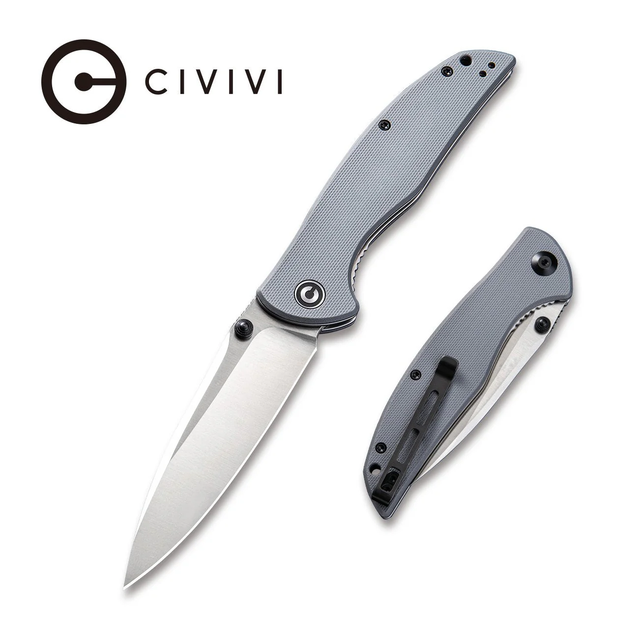 CIVIVI Governor Thumb Stud Knife G10 Handle (3.86" D2 Blade) C911A