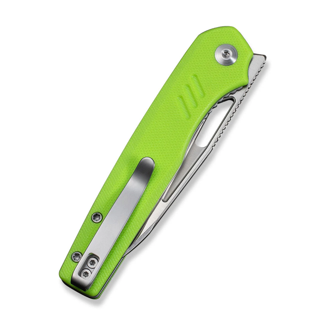 CIVIVI Guile Front Flipper & Thumb Hole Knife G10 Handle (3.25" 14C28N Blade) C24062B-2 - Image 13