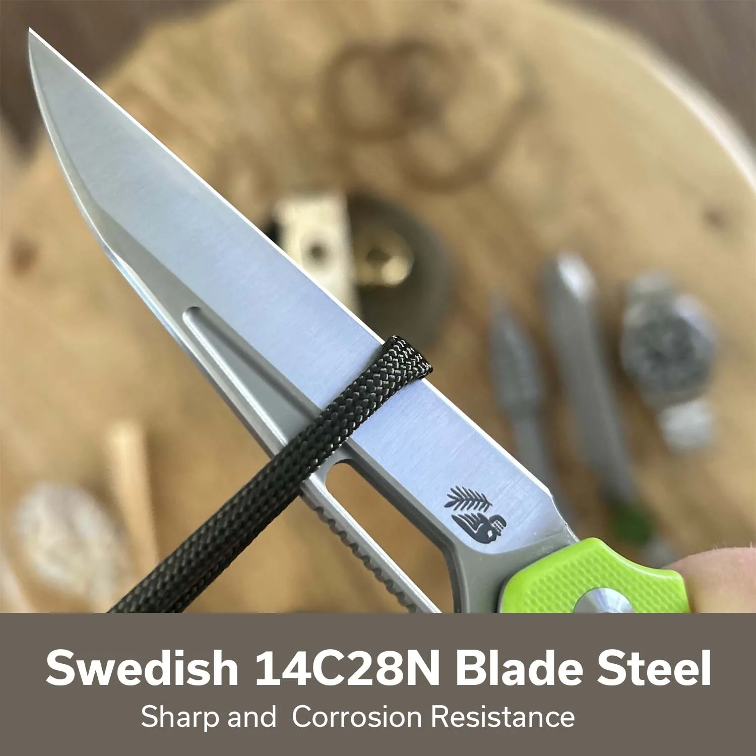 CIVIVI Guile Front Flipper & Thumb Hole Knife G10 Handle (3.25" 14C28N Blade) C24062B-2 - Image 3