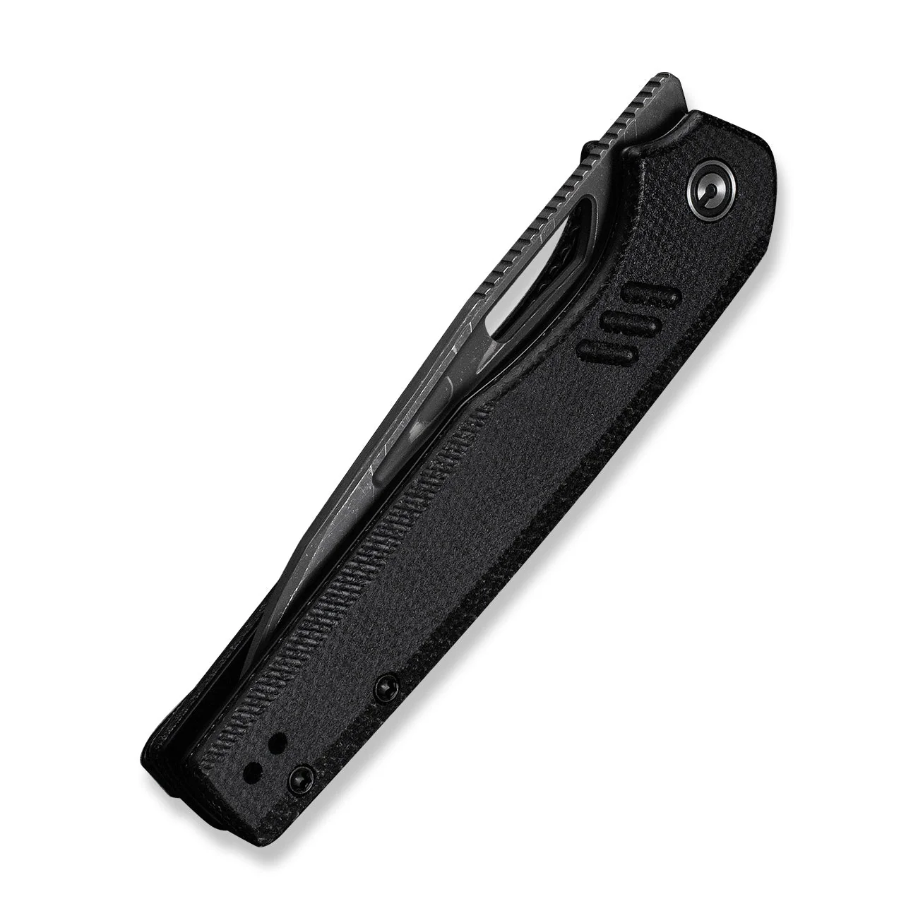 CIVIVI Guile Front Flipper & Thumb Hole Knife Micarta Handle (3.25" Damascus Blade) C24062B-DS1 - Image 14