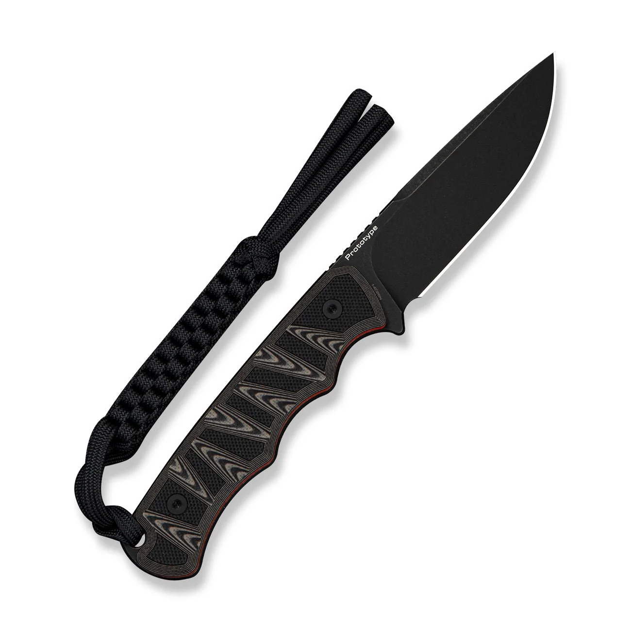 CIVIVI Haven Black & Tan & Orange G10 Handle (3.43" Black Stonewashed 14C28N Blade) C25073 Sample1 - Image 2