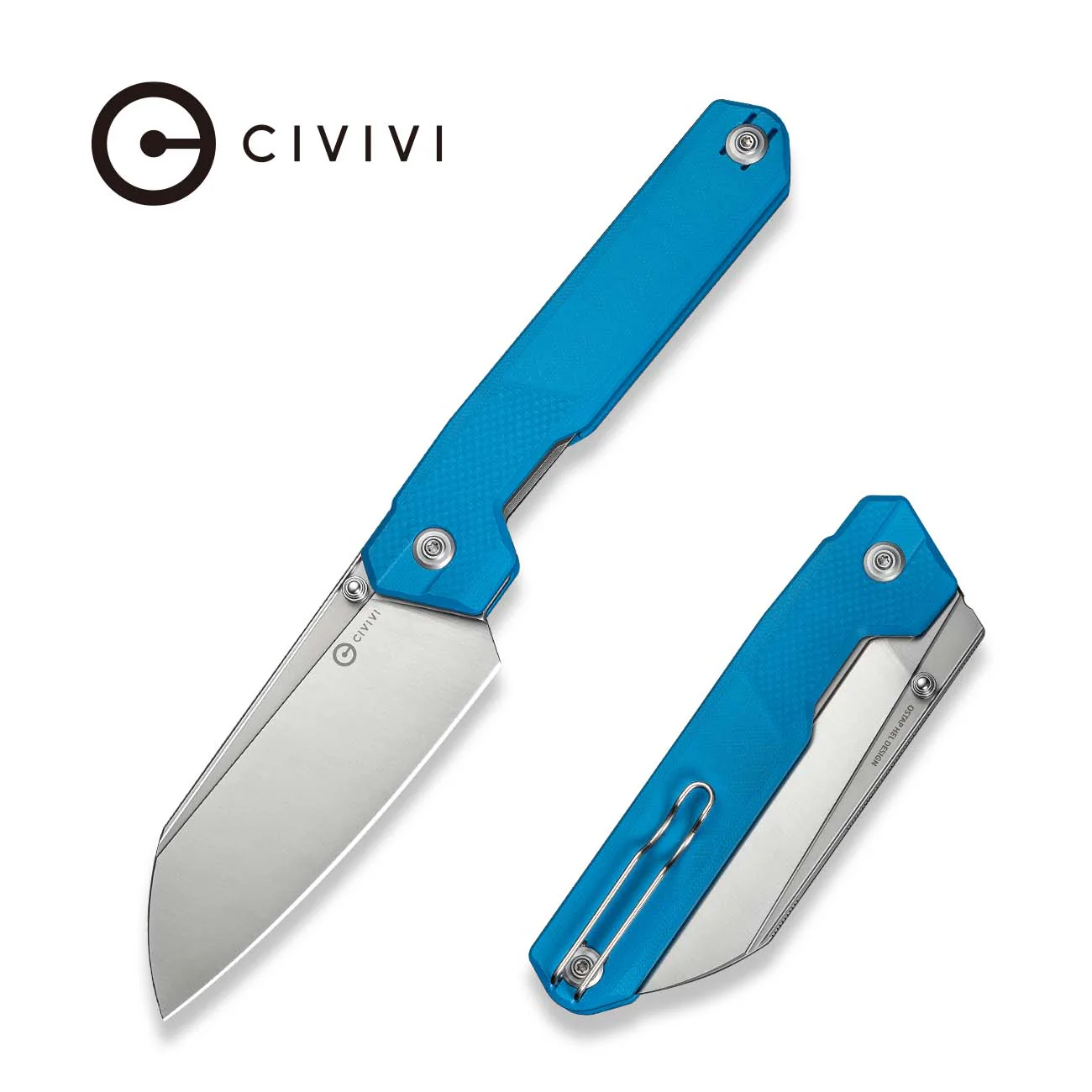 CIVIVI Hid Thumb Stud Knife G10 Handle (4.14" 14C28N Blade) C23008-5