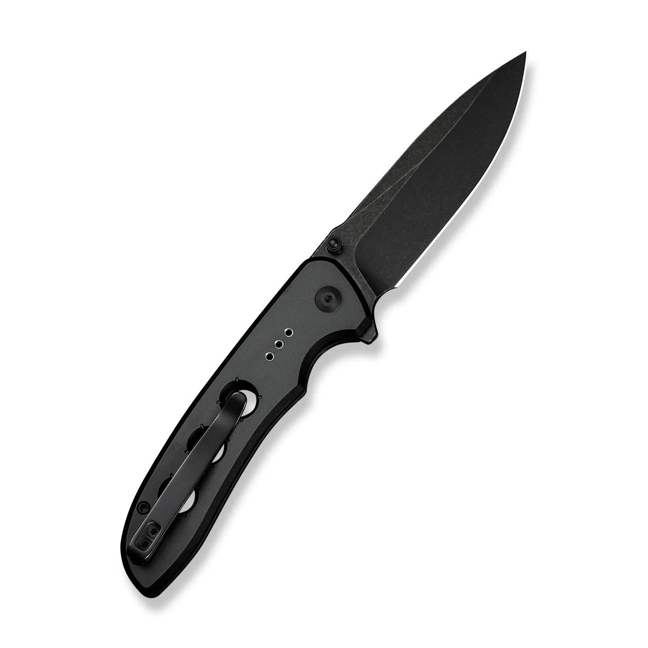CIVIVI Hyperpulse Flipper & Thumb Stud & Button Lock Knife Aluminum Handle (3.5" 14C28N Blade) C23087A-1 - Image 7