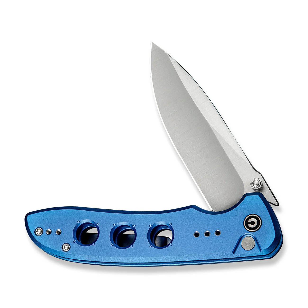 CIVIVI Hyperpulse Flipper & Thumb Stud & Button Lock Knife Aluminum Handle (3.5" 14C28N Blade) C23087A-2 - Image 10