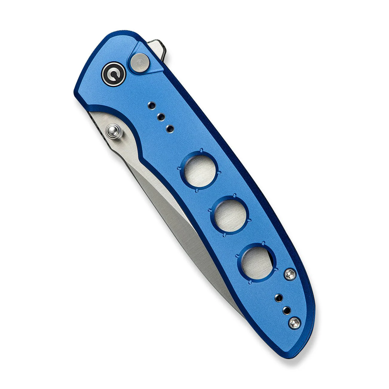 CIVIVI Hyperpulse Flipper & Thumb Stud & Button Lock Knife Aluminum Handle (3.5" 14C28N Blade) C23087A-2 - Image 11