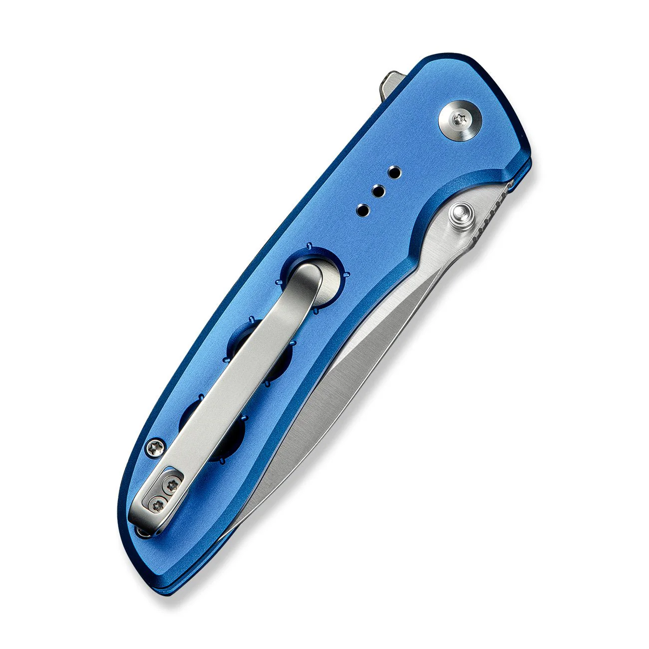 CIVIVI Hyperpulse Flipper & Thumb Stud & Button Lock Knife Aluminum Handle (3.5" 14C28N Blade) C23087A-2 - Image 12