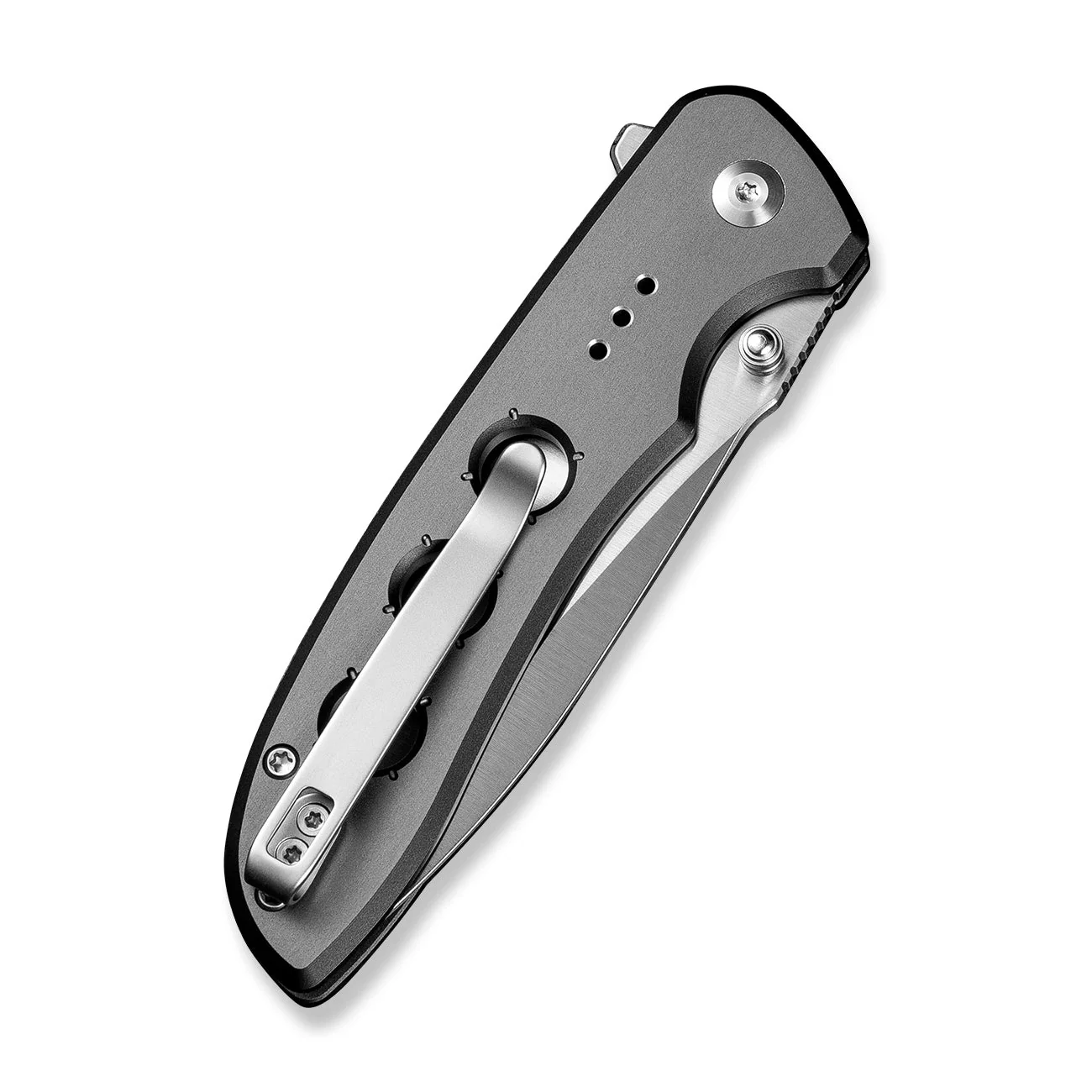 CIVIVI Hyperpulse Flipper & Thumb Stud & Button Lock Knife Aluminum Handle (3.5" 14C28N Blade) C23087A-3 - Image 12