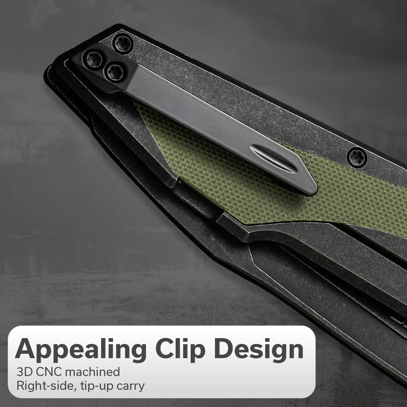 CIVIVI Hypersonic Flipper Knife Steel & G10 Handle (3.7" 14C28N Blade) C22011-1 - Image 7
