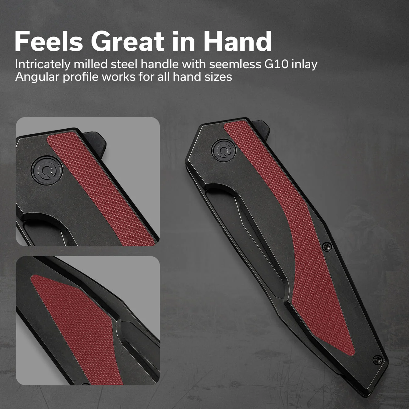 CIVIVI Hypersonic Flipper Knife Steel & G10 Handle (3.7" 14C28N Blade) C22011-3 - Image 4