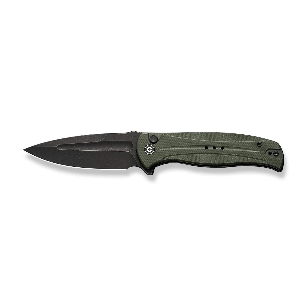 CIVIVI Incindie Flipper & Button Lock Knife G10 Handle (3.48" 14C28N Blade) C23053-2 - Image 10