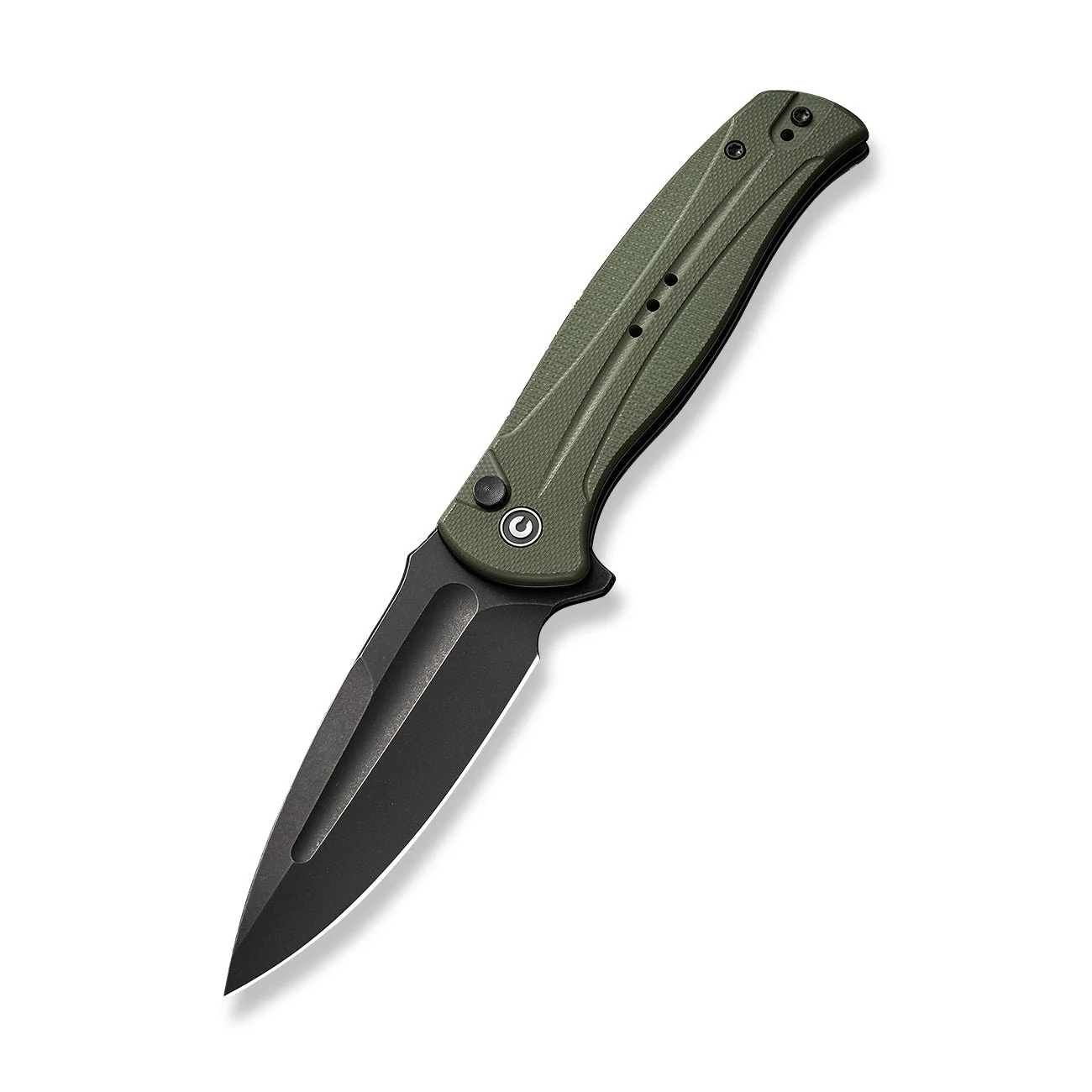 CIVIVI Incindie Flipper & Button Lock Knife G10 Handle (3.48" 14C28N Blade) C23053-2 - Image 8