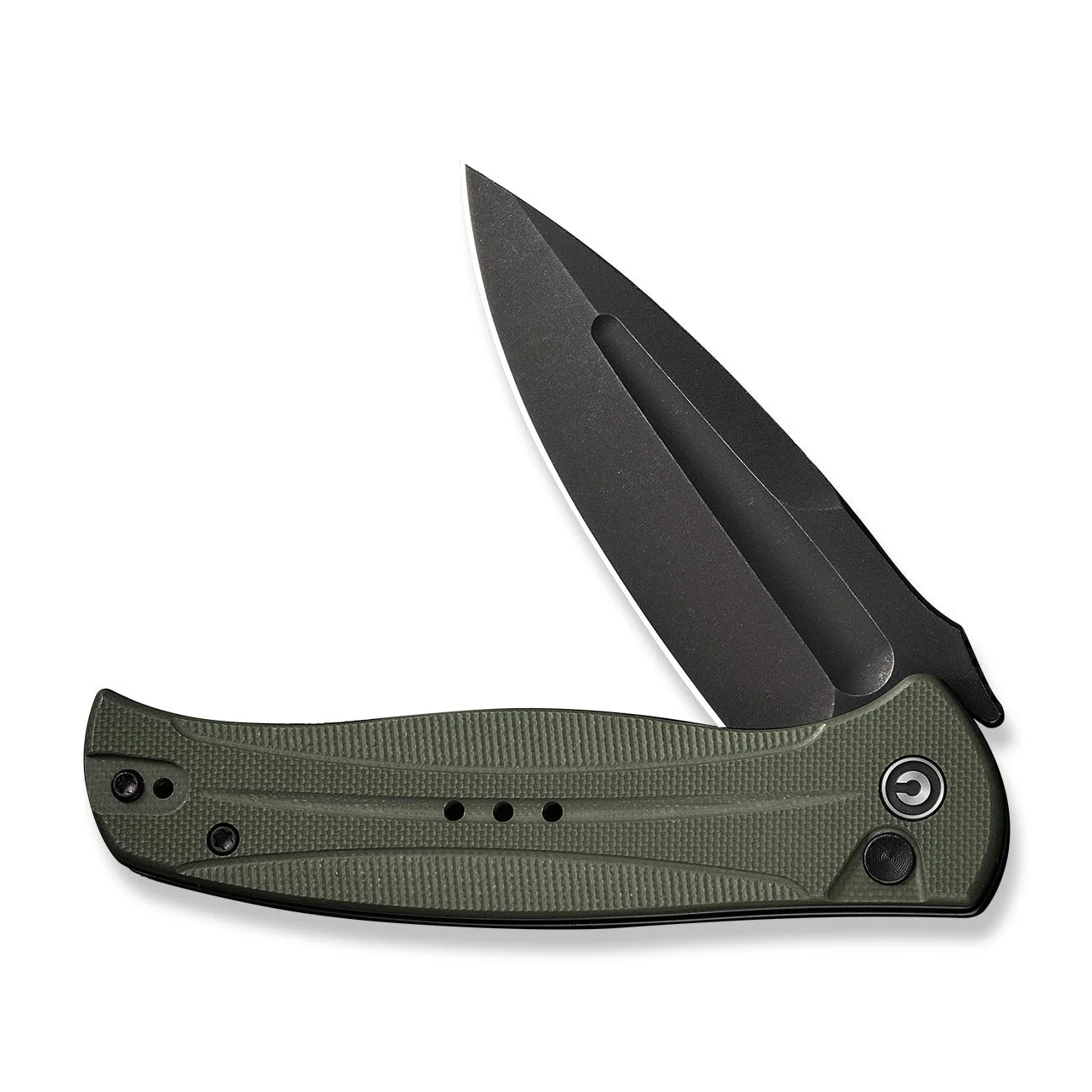 CIVIVI Incindie Flipper & Button Lock Knife G10 Handle (3.48" 14C28N Blade) C23053-2 - Image 9