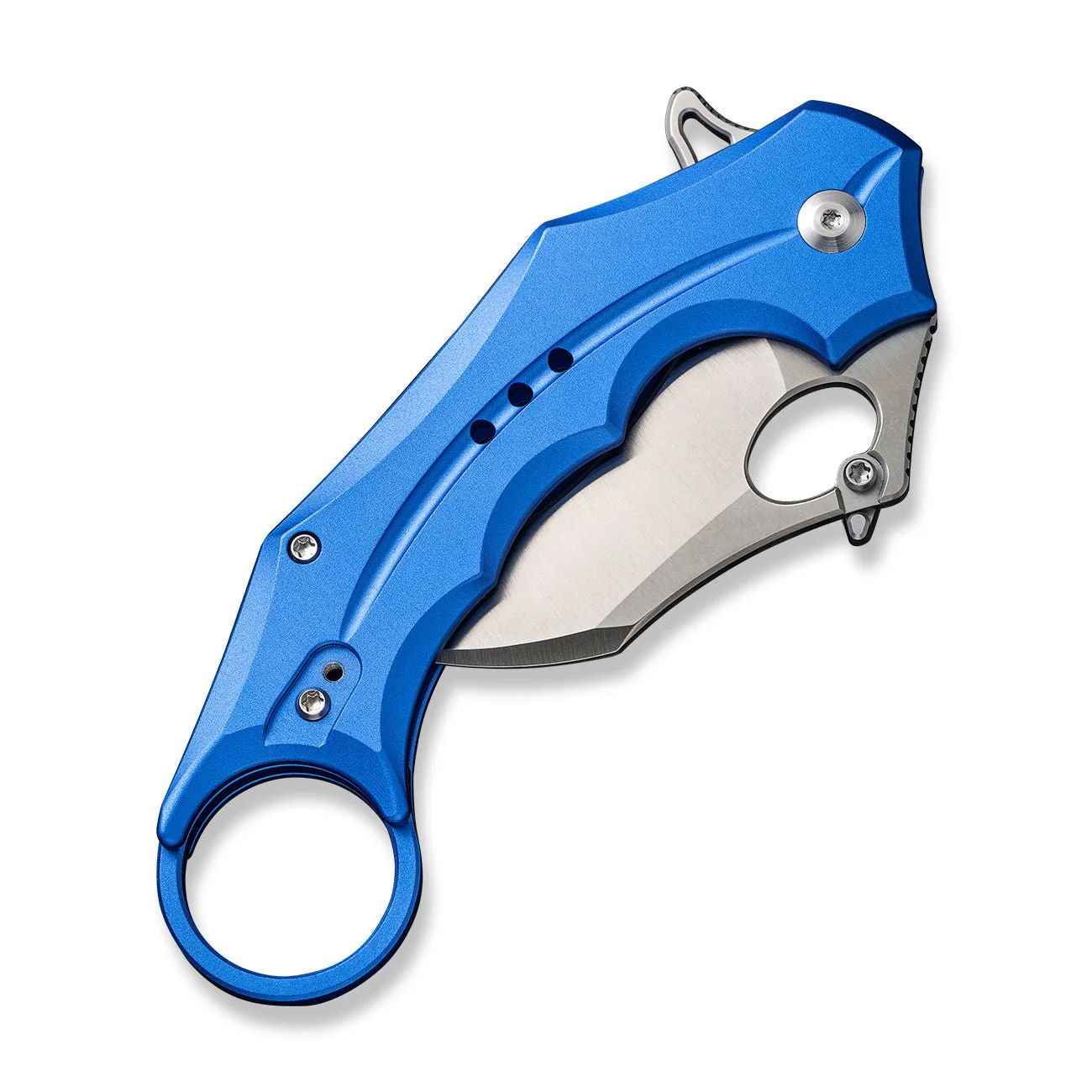 CIVIVI Incisor II Flipper & Thumb Hole & Button Lock Knife Aluminum Handle (2.02" Nitro-V Blade) C16016B-2 - Image 12