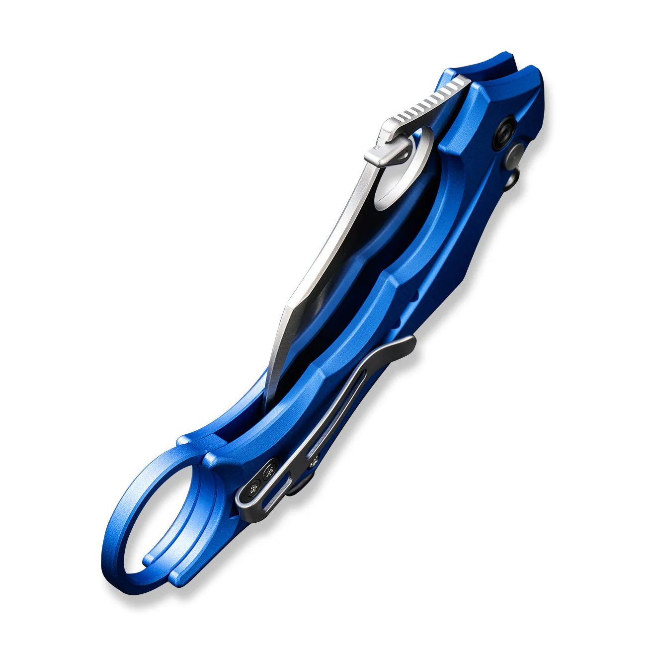 CIVIVI Incisor II Flipper & Thumb Hole & Button Lock Knife Aluminum Handle (2.02" Nitro-V Blade) C16016B-2 - Image 13
