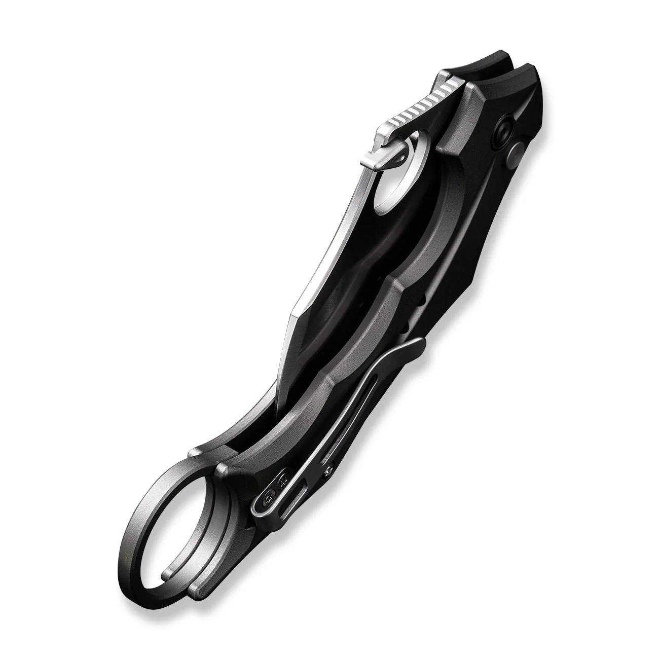 CIVIVI Incisor II Flipper & Thumb Hole & Button Lock Knife Aluminum Handle (2.02" Nitro-V Blade) C16016B-3 - Image 13