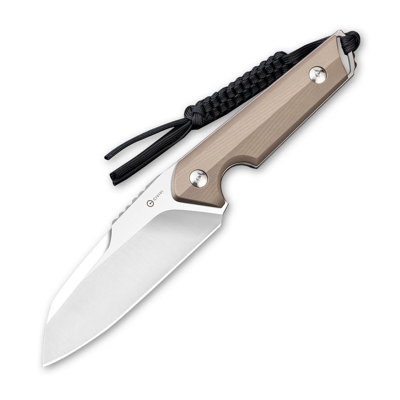 CIVIVI Kepler Fixed Blade Knife G10 Handle (4.48" 9Cr18MoV Blade) C2109B - Image 4