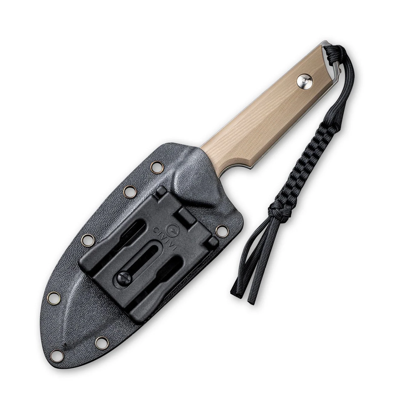 CIVIVI Kepler Fixed Blade Knife G10 Handle (4.48" 9Cr18MoV Blade) C2109B - Image 6