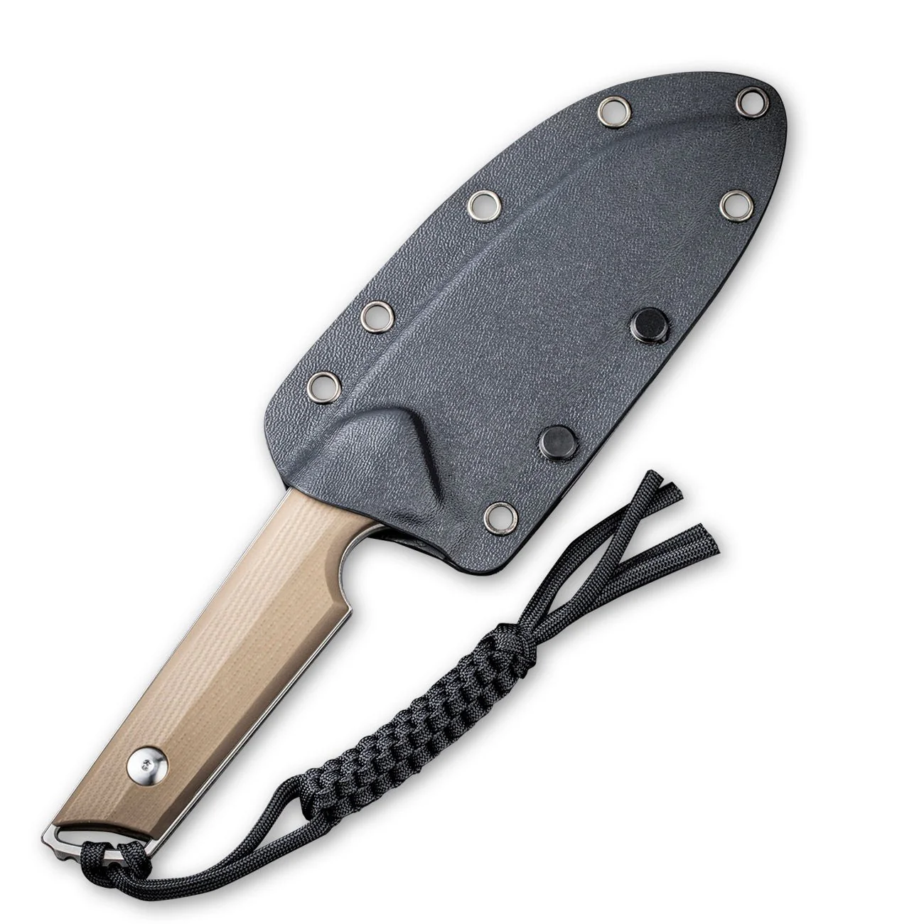 CIVIVI Kepler Fixed Blade Knife G10 Handle (4.48" 9Cr18MoV Blade) C2109B - Image 7