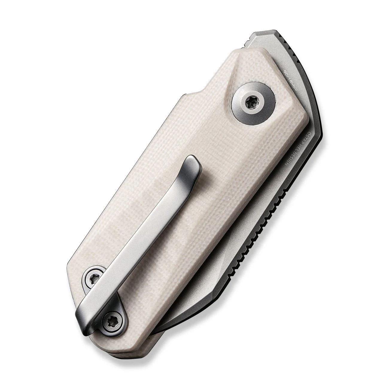 CIVIVI Ki-V Slip Joint Knife G10 Handle (1.55" 9Cr18MoV Blade) C2108C - Image 11