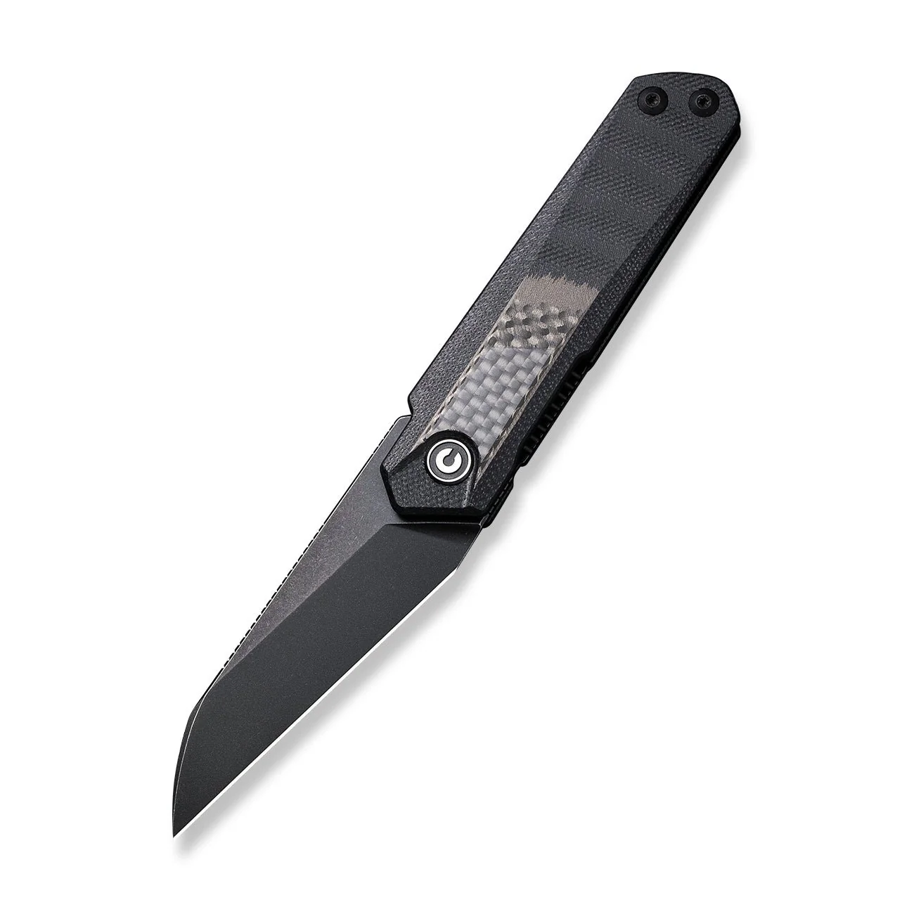 CIVIVI Ki-V Plus Front Flipper Knife Carbon Fiber & G10 Handle (2.52" Nitro-V Blade) C20005B-3 - Image 3