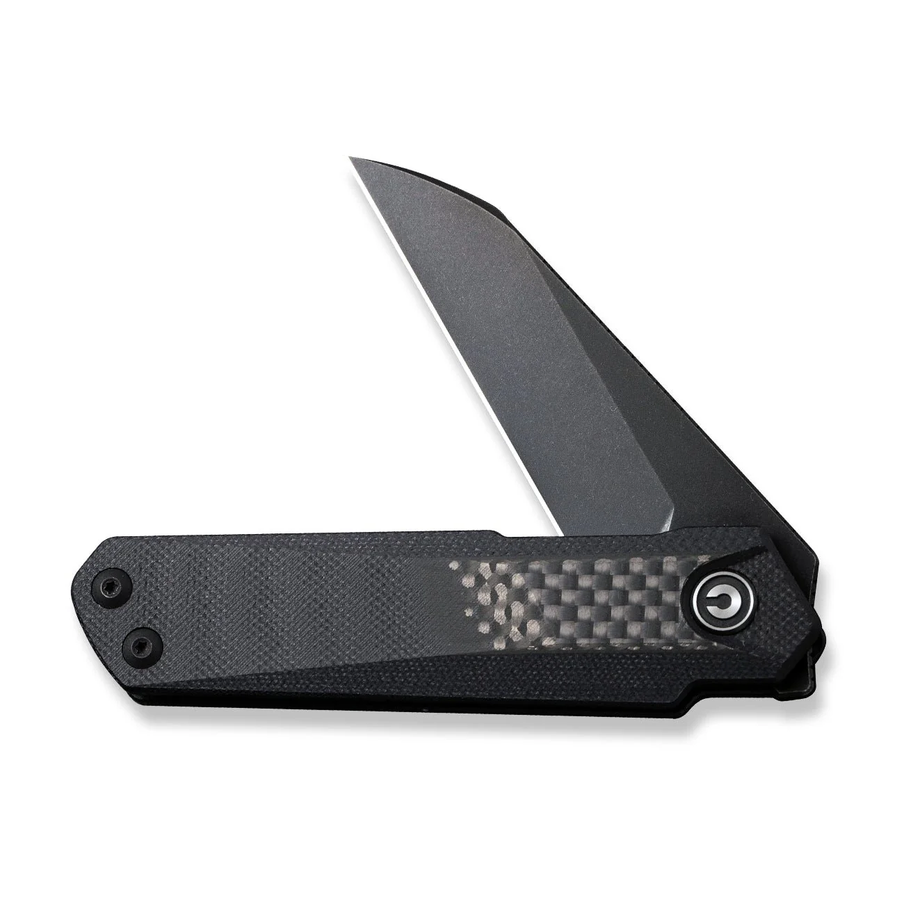 CIVIVI Ki-V Plus Front Flipper Knife Carbon Fiber & G10 Handle (2.52" Nitro-V Blade) C20005B-3 - Image 5