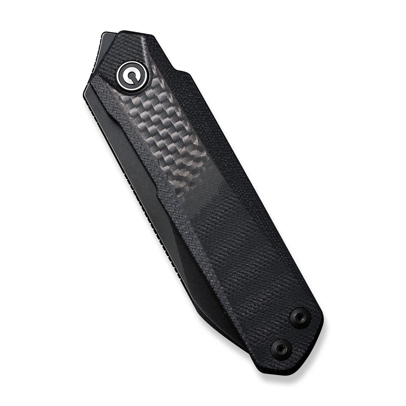 CIVIVI Ki-V Plus Front Flipper Knife Carbon Fiber & G10 Handle (2.52" Nitro-V Blade) C20005B-3 - Image 6