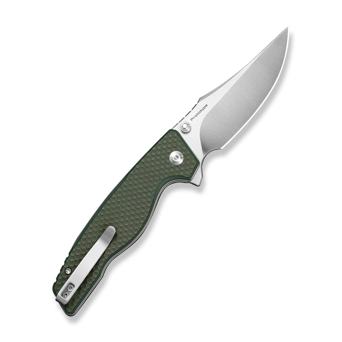 CIVIVI Ladon OD Green & Teal Green G10 Handle (3.47" Satin Finished Nitro-V Blade) C25016B Sample2 - Image 2