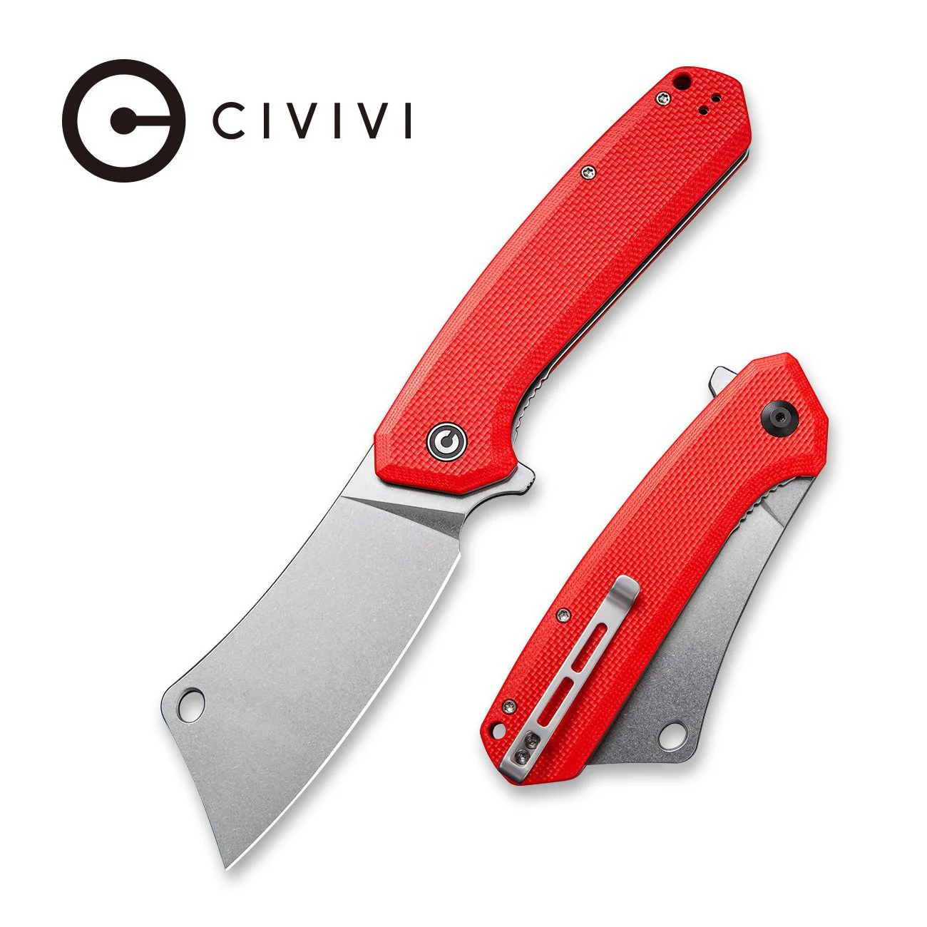 CIVIVI Mastodon Flipper Knife G10 Handle (3.83" 9Cr18MoV Blade) C2012B