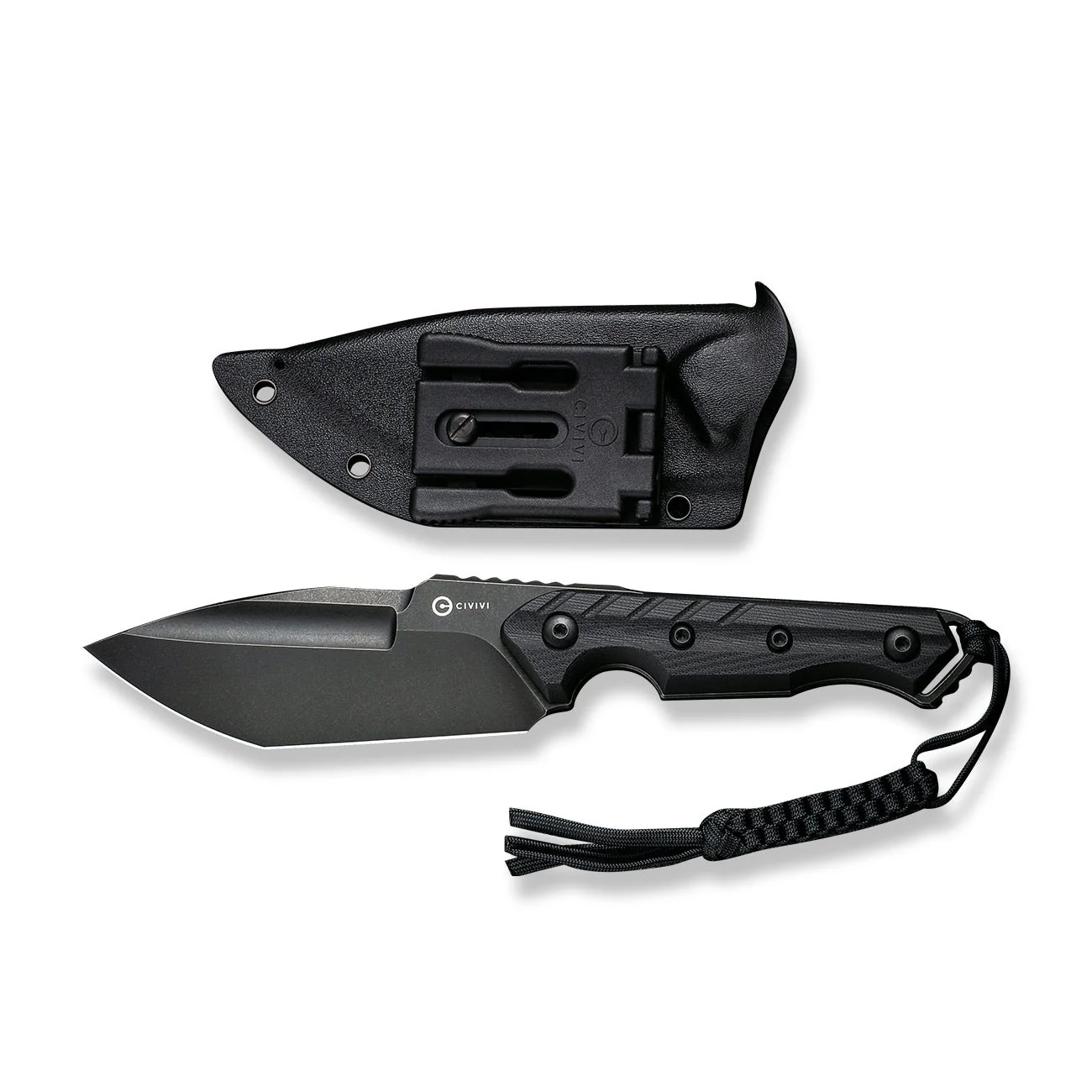 CIVIVI Maxwell Fixed Blade Knife G10 Handle (4.74" D2 Blade) C21040-1 - Image 9