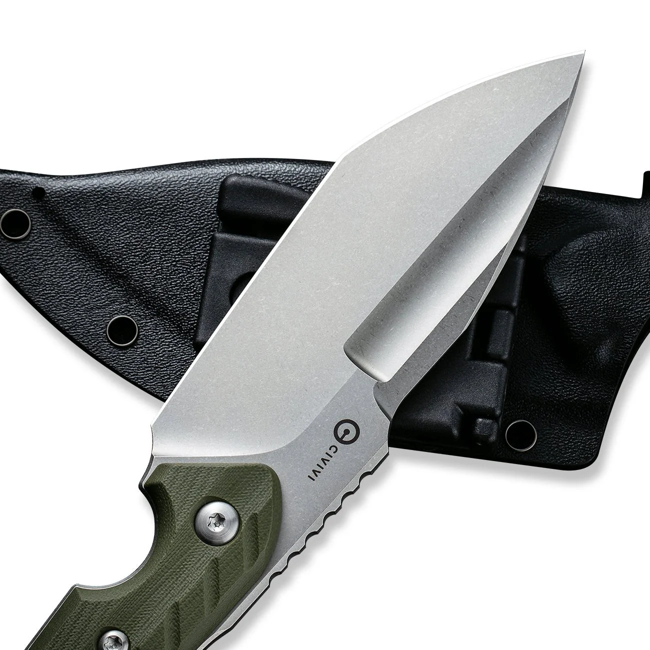 CIVIVI Maxwell Fixed Blade Knife G10 Handle (4.74" D2 Blade) C21040-2 - Image 10