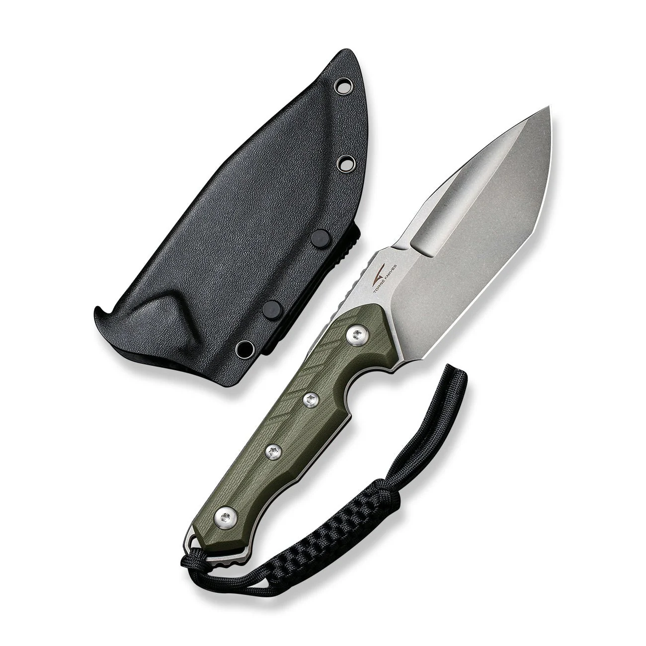 CIVIVI Maxwell Fixed Blade Knife G10 Handle (4.74" D2 Blade) C21040-2 - Image 7