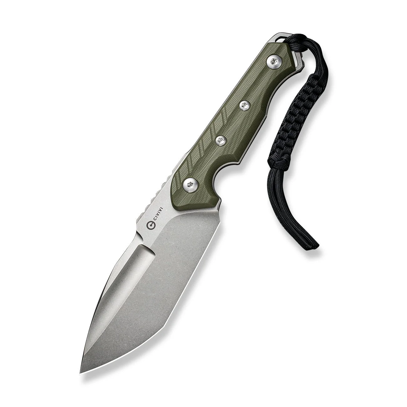 CIVIVI Maxwell Fixed Blade Knife G10 Handle (4.74" D2 Blade) C21040-2 - Image 8