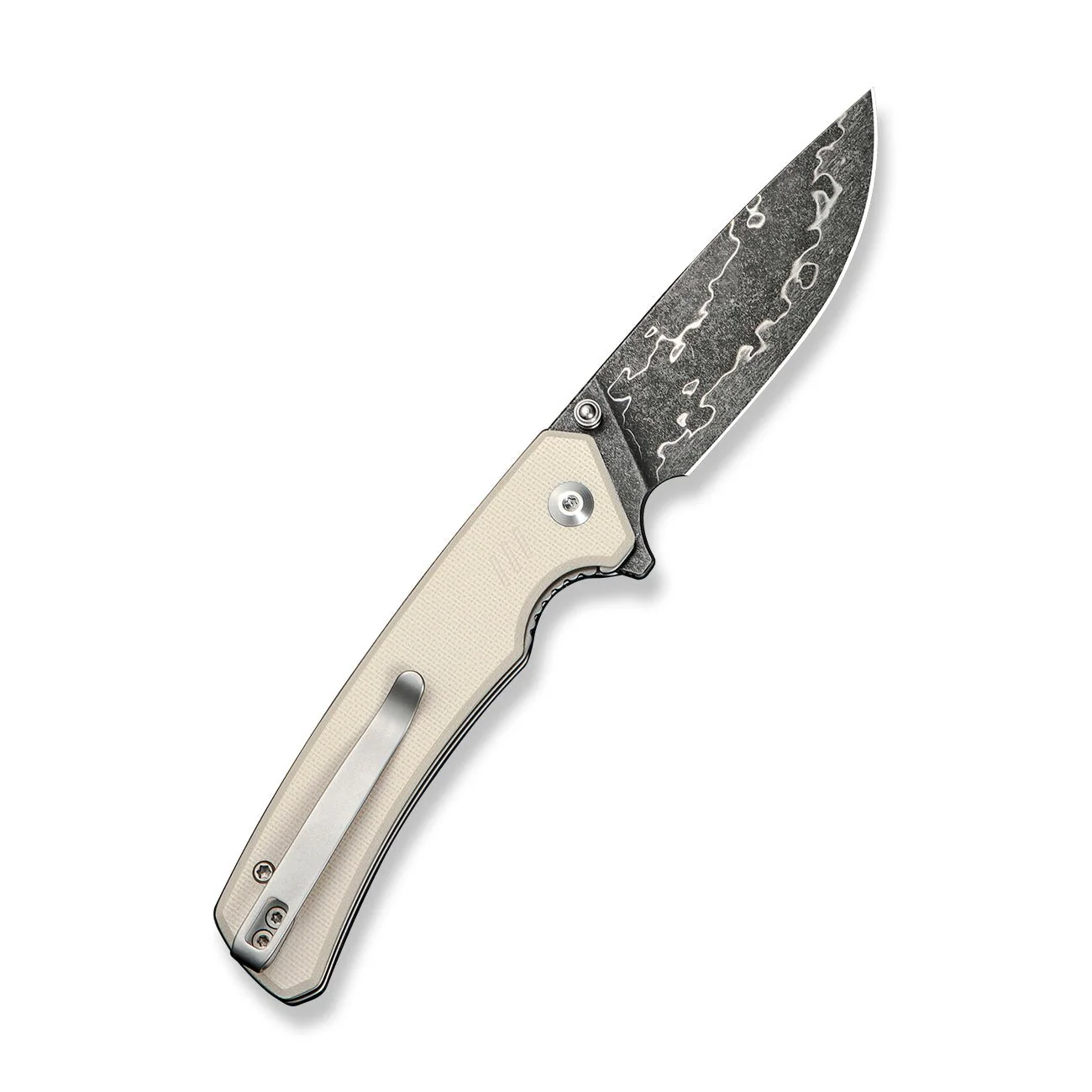 CIVIVI Merit Flipper & Thumb Stud Knife G10 Handle (3.28" Damascus Blade) C24012-DS1 - Image 8