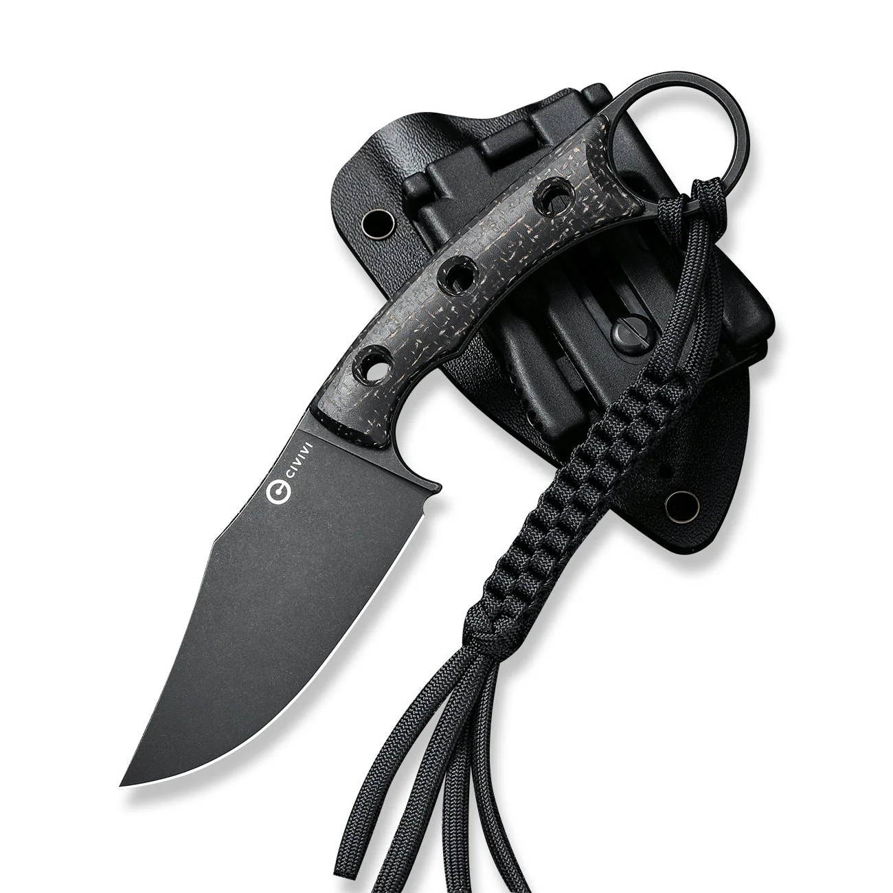 CIVIVI Midwatch Fixed Blade Knife Micarta Handle (3.39" N690 Blade) C20059B-1 - Image 11