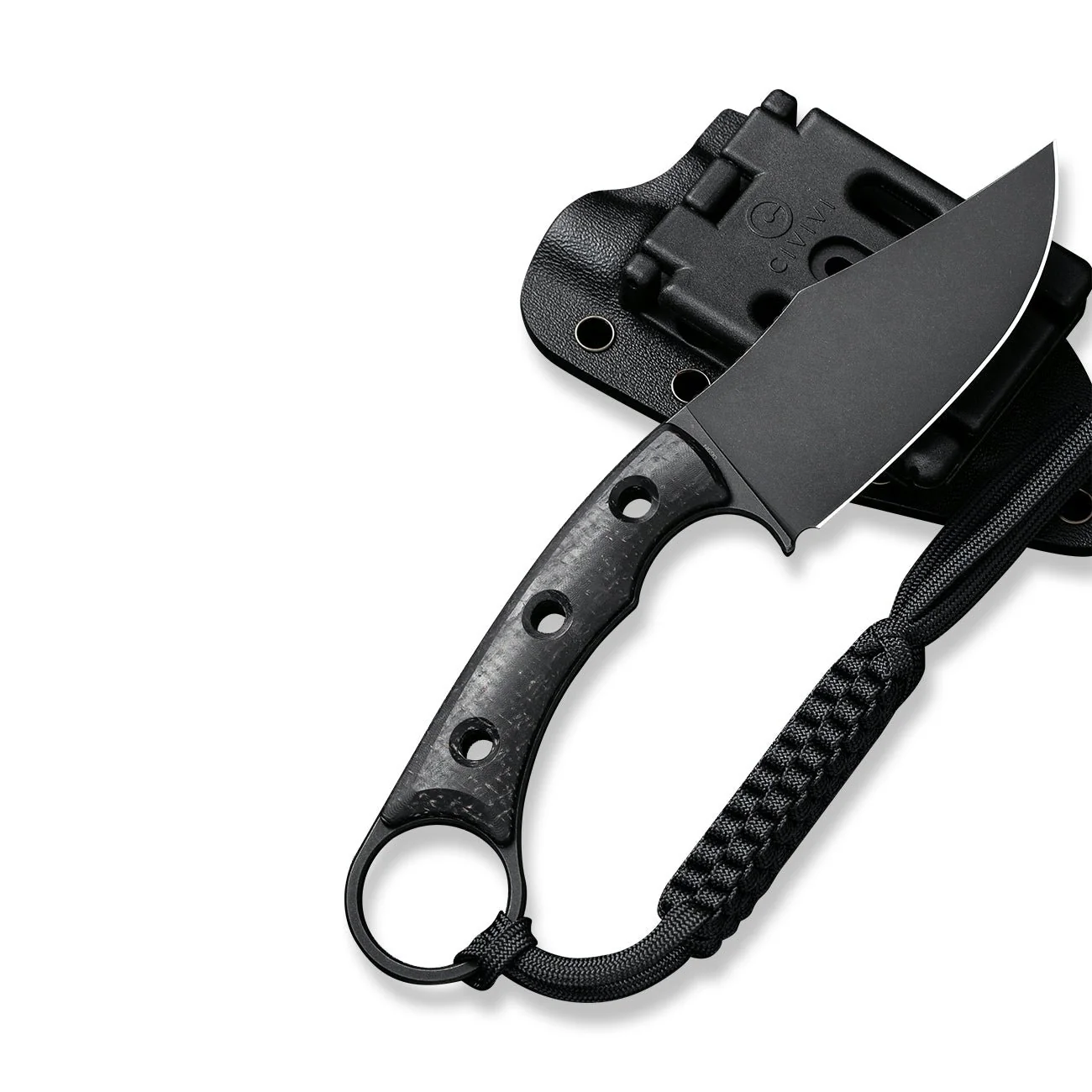 CIVIVI Midwatch Fixed Blade Knife Micarta Handle (3.39" N690 Blade) C20059B-1 - Image 12