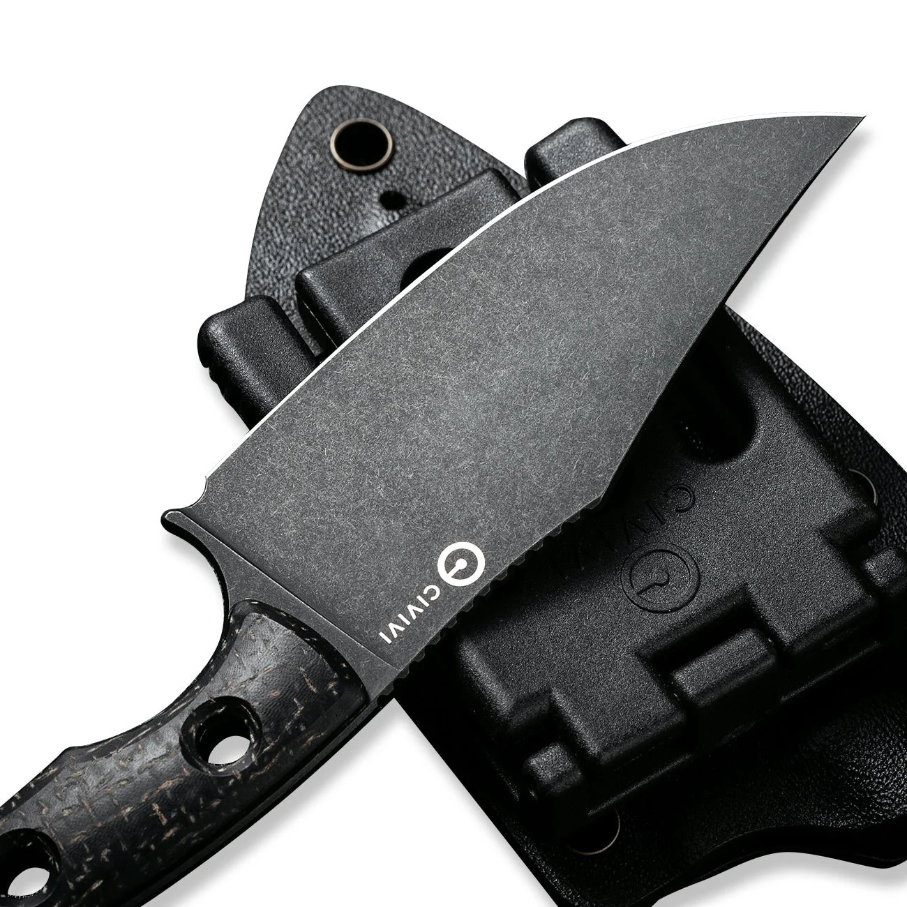 CIVIVI Midwatch Fixed Blade Knife Micarta Handle (3.39" N690 Blade) C20059B-1 - Image 16