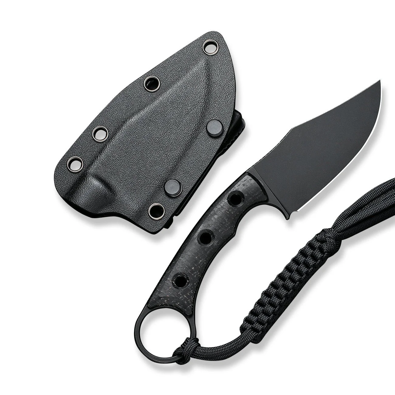 CIVIVI Midwatch Fixed Blade Knife Micarta Handle (3.39" N690 Blade) C20059B-1 - Image 9