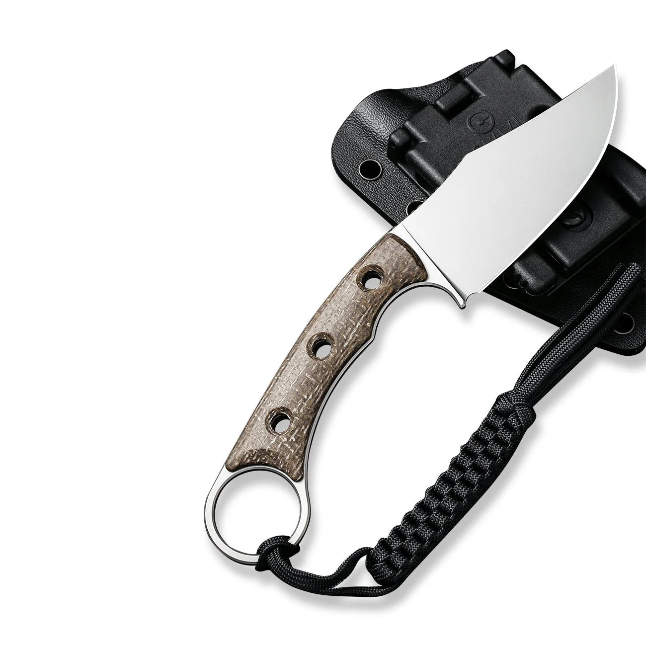 CIVIVI Midwatch Fixed Blade Knife Micarta Handle (3.39" N690 Blade) C20059B-2 - Image 11