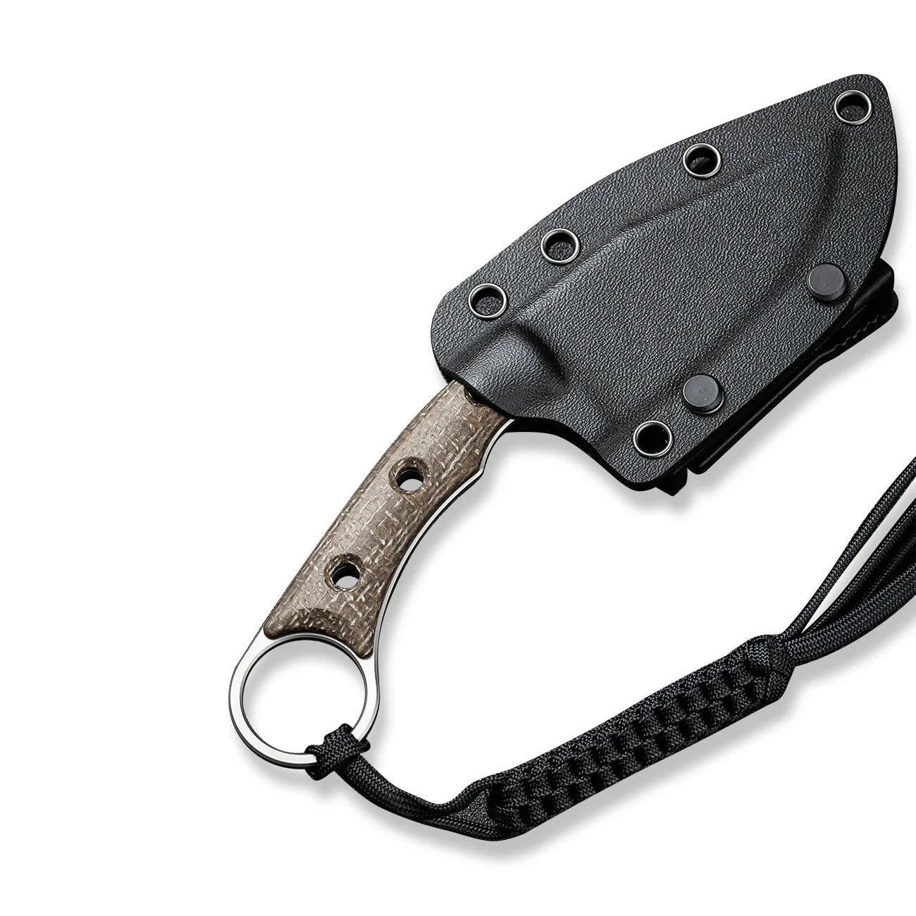 CIVIVI Midwatch Fixed Blade Knife Micarta Handle (3.39" N690 Blade) C20059B-2 - Image 14